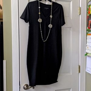 Universal Standard V Neck Cocoon Dress